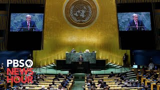 Watch Live UN General Assembly 2019  NBC News [upl. by Atlante]