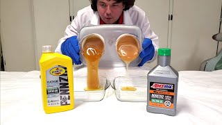 Pennzoil Platinum VS AMSOIL XL 0W20 COLD Flow Oil Test [upl. by Hannan]