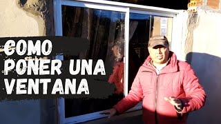 Como poner una ventana [upl. by Attehcnoc]