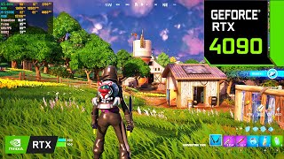 Fortnite  Chapter 4  RTX 4090 24GB  4K Maximum Settings RTX ON  DLSS OFF [upl. by Stalder]