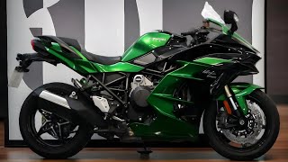 2024 Kawasaki H2 SX SE Adventure Sports Touring Walkaround in detail [upl. by Hestia175]