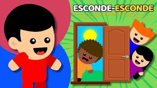 ESCONDEESCONDE  Animadinhos Música Infantil [upl. by Anaizit808]