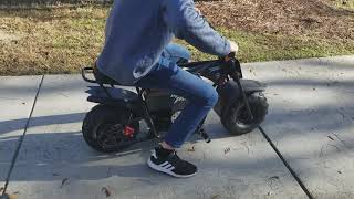 ELECTRIC MINI BIKE MONSTER MOTO 1000 [upl. by Daveda464]