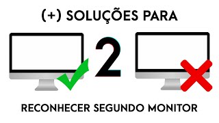 WINDOWS NÃO RECONHECE MONITOR 8 SOLUÇÕES [upl. by Meadow]