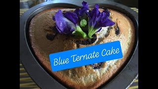 How to bake a Blue Ternate Cake [upl. by Ytomit]