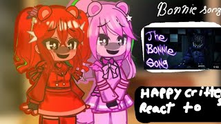 happy critters react to the Bonnie song [upl. by Derk]