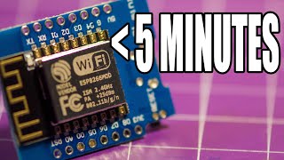 Get Started With A D1 Mini ESP8266 In Under 5 Minutes [upl. by Ellinger123]