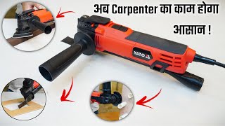 YATO YT 82223 MultiPurpose Oscillating Tool Yato Power Tools For Carpenter  Unboxing In Hindi [upl. by Voletta]