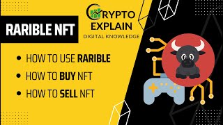 RARIBLE tutorial how to buy and sell NFTs guide [upl. by Ligriv]