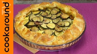 Torta salata zucchine ricotta e porri  Torta salata [upl. by Ettenajna]