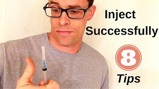 Inject TRT Successfully  8 Tips Testosterone Replacement Therapy [upl. by Laroy639]