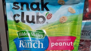 Mini Joshs Snack amp Candy Reviews Snak Club Hidden Valley Ranch Seasoned Peanuts [upl. by Romilda412]