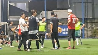 MELIHAT PERSIAPAN RIZKY BILLAR SEBELUM BERAKSI DI LAPANGAN BERSAMA TIM MARWAH FC [upl. by Anitsirt229]