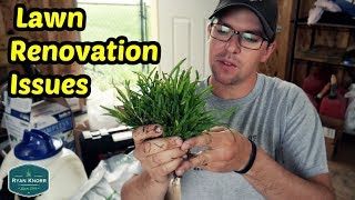 Lawn Renovation Issues  Sprayers Plus Sprayer Testing [upl. by Stier54]