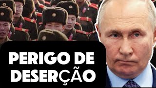 A Rússia monitora de perto as tropas nortecoreanas enquanto Putin teme a deserção  DUBLADO PTBR [upl. by Aerdnek]