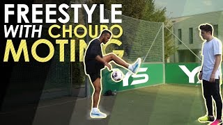 Freestyle with CHOUPOMOTING ● Schalke 04 ● Puma Tricks [upl. by Yemerej749]