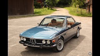 BMW 30 CSi Nachtblau  Oldenzaal Classics [upl. by Otilrac644]