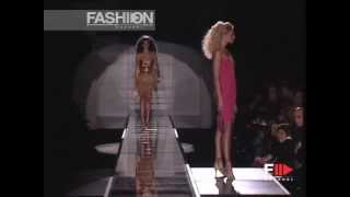 quotVersacequot Spring Summer 2002 2 of 4 haute couture by Fashion Channel [upl. by Sirraf]