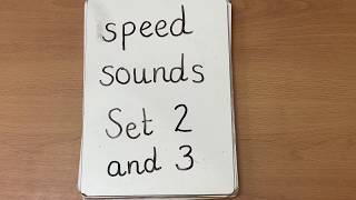 Speed Sounds Set 2 and 3 for Foundation Stage and Year 1 [upl. by Goldarina]