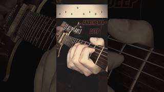 Anathema  Deep Intro Cover easyguitar anathematabs [upl. by Utimer]