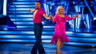 Deborah Meaden amp Robin Cha Cha to Respect  Strictly Come Dancing 2013 Week 2  BBC [upl. by Ahsurej]