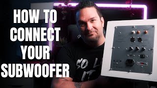 How to Connect a Subwoofer to Your Stereo System [upl. by Glaudia]