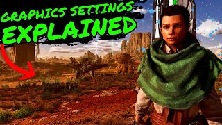 Graphics Settings Explained in Ark Survival Ascended How to Get more FPS and Better Quality [upl. by Geibel707]