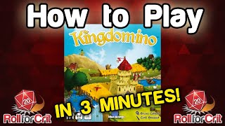 How to Play Kingdomino  Roll For Crit [upl. by Rica]