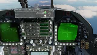 DCS FA18C Tutorial 9  ATFLIR targeting pod [upl. by Mandel]