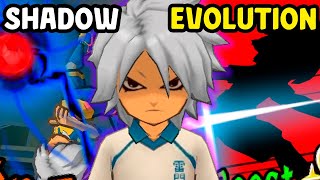 Yamino Kageto Shadow Cimmerian  All hissatsu techniques  Inazuma eleven Games Definitive [upl. by Haikan]