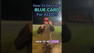 How to get your Blue Card for AJ2025 [upl. by Cnahc963]