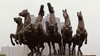 Museum of Chariot and Horse Pits of Eastern Zhou Dynasty [upl. by Alf999]