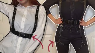 CHEAP amp EASY DIY FASHION HARNESS  GARTER [upl. by Matthia]