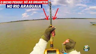 PESCA INACREDITÁVEL NO RIO ARAGUAIA  SÓ PIRAÍBAS GIGANTES  FOI MUITA EMOÇÃO [upl. by Ittap508]