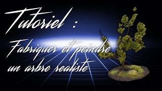 Tutoriel Décor  Fabriquer et peindre un arbre réaliste [upl. by Shayna]