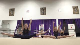 Rhythmic Gymnastics Workout  WarmUp for Level 7 amp Up [upl. by Joell]