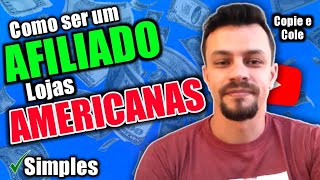 Como Ser Um Afiliado Das Lojas Americanas  Vender Produtos [upl. by Aneeles]