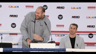 TYSON FURY v WLADIMIR KLITSCHKO 2  FULL amp UNCUT COLOGNE GERMANY PRESS CONFERENCE  THE REMATCH [upl. by Felicidad]