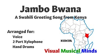 Jambo Bwana A Swahili Greeting Song [upl. by Akienom513]