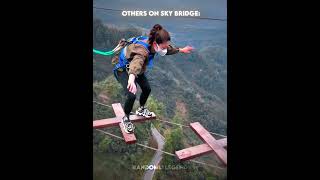 Others do the sky bridge VS this man [upl. by Bertolde383]