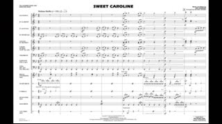 Sweet Caroline arranged by Michael Brown [upl. by Nnyla573]