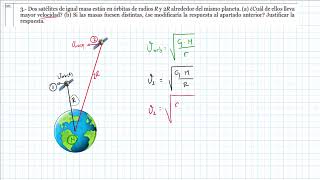 FISICA EVAU GRAVITACION 101 [upl. by Epner]