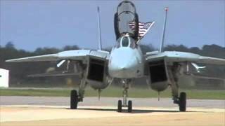 F14D Tomcat high speed pass  walkaround video [upl. by Ehcrop]