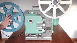 16 mm Cinema Projector BELL amp HOWELL 1592 [upl. by Acirrehs]