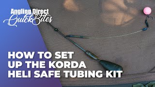 How To SetUp The Korda Heli Safe Tubing Kit  Carp Fishing Quickbite [upl. by Einnor]