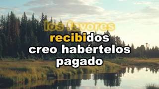 Carlos Gardel  Mano a Mano karaoke letra lyric [upl. by Onihc]