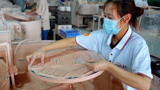 How Highgrade Smartphone Tempered Glass Screen Protectors are Made [upl. by Meluhs84]