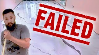 Metallic Epoxy Flooring FAIL  Complete Breakdown  Don’t Make This Mistake [upl. by Skyla]