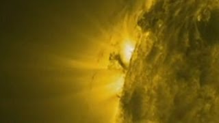 Solar Tornado filmed by Nasas SDO satellite [upl. by Aric86]