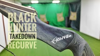 Archery Review Black Hunter Takedown Recurve 60” [upl. by Michael]